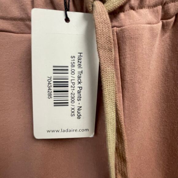 Ladaire NEW Hazel Track Pants Pull On Size XXS Nude Elastic Waist $158 - Picture 4 of 7